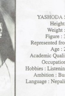 Yashoda Shrestha